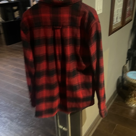 ORVIS FLANNEL SHIRT STYLE JACKET - Picture 3 of 4